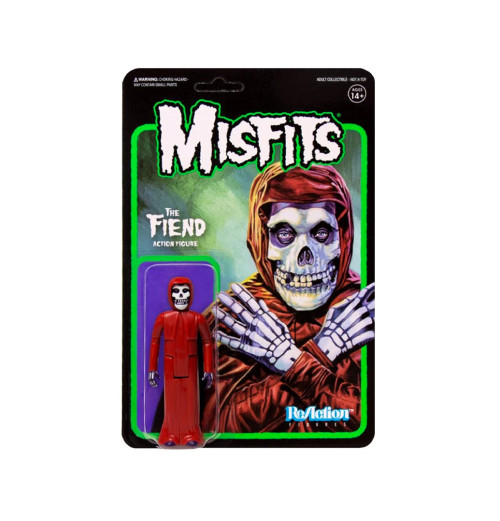 Misfits - The Fiend Crimson Red Reaction Figure