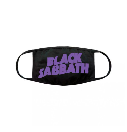 Black Sabbath - Wavy Logo Face Mask