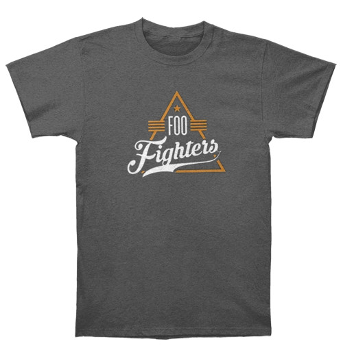 Foo Fighters - Triangle Heather Grey