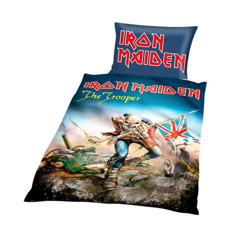 Iron Maiden - The Trooper Single Duvet Cover