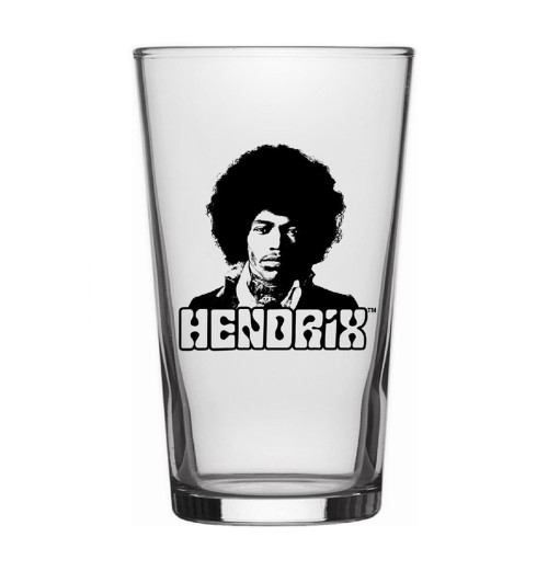 Jimi Hendrix - Are You Experienced Beer Glass