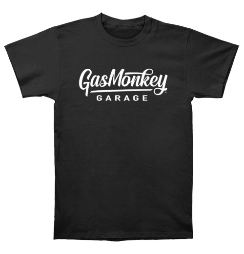 Gas Monkey Garage - Large Script Logo Black