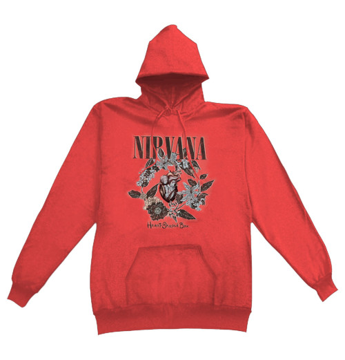 Nirvana - Heart Shaped Box Red Hoodie