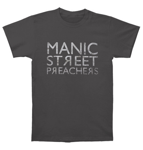 Manic Street Preachers - Reversed Logo Charcoal