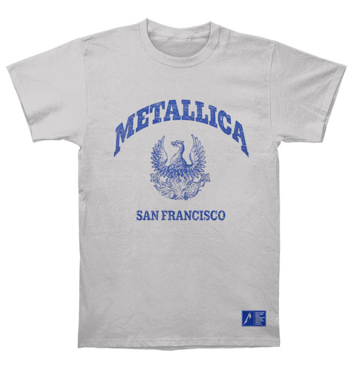 Metallica - College Crest Grey