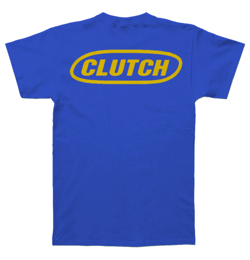 Clutch - Classic Logo Yellow/Blue