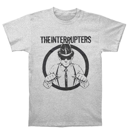 The Interrupters - Suspenders Heather Grey