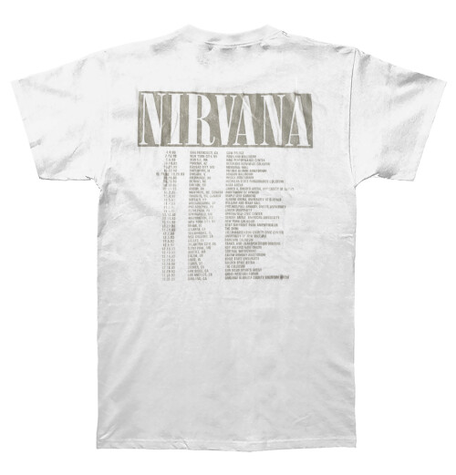 Nirvana - In Utero Tour White