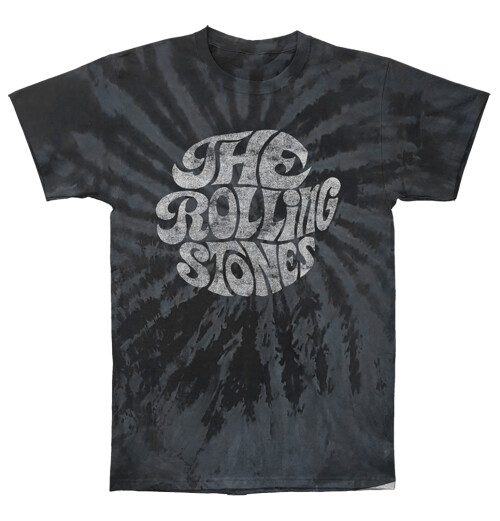 The Rolling Stones - 70's Logo Dip Dye
