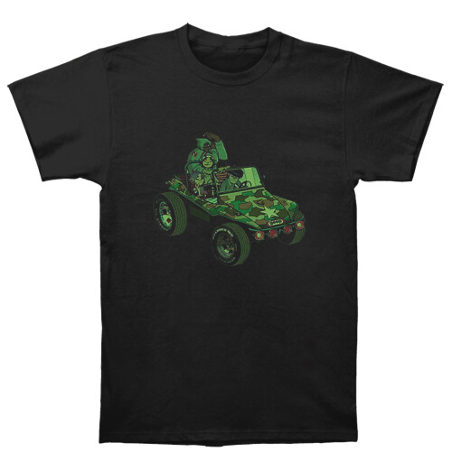 Gorillaz - Group Green Jeep