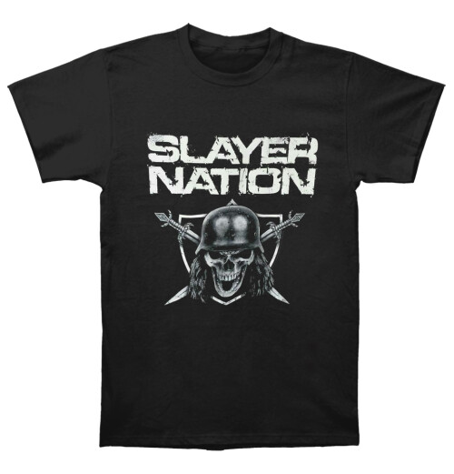 Slayer - Nation 2015 Dates Backprint