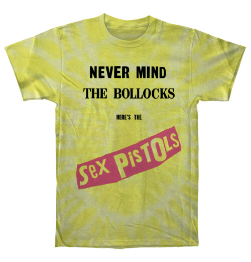 Sex Pistols - NMTB Original Album Yellow Dip Dye