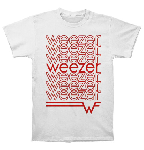 Weezer - Repeating Logo Mens