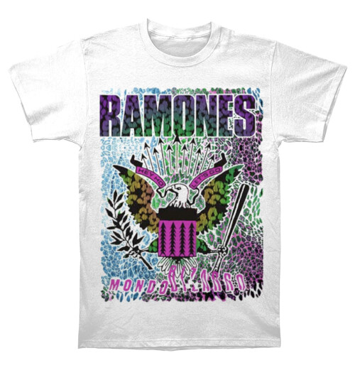 Ramones - Animal Skin White