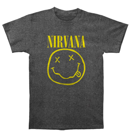 Nirvana - Yellow Smiley Flower Sniffin Brindle