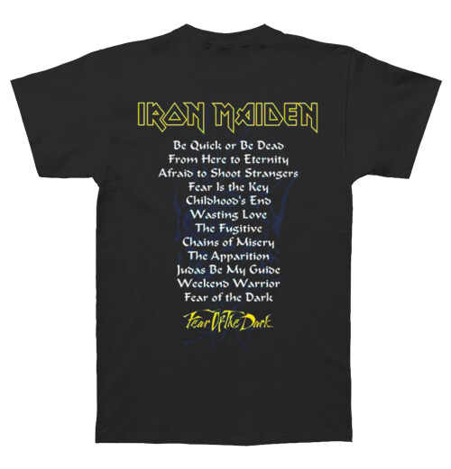 Iron Maiden - Fear Of The Dark Album Tracklisting
