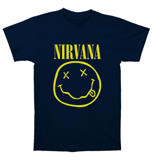 Nirvana - Yellow Smiley Navy