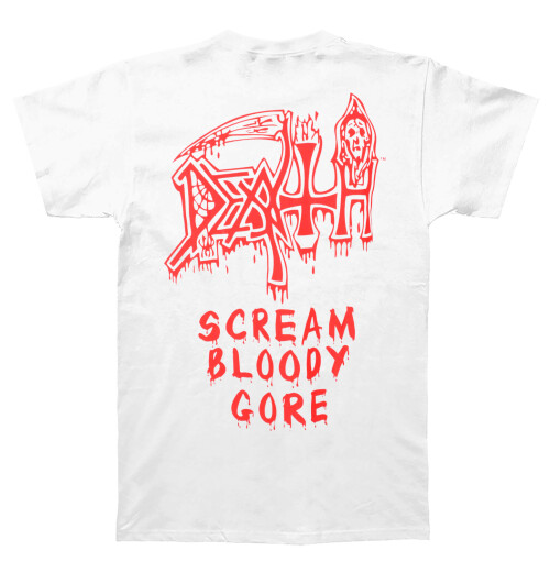 Death - Scream Bloody Gore White