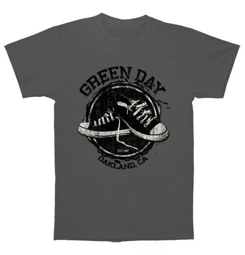 Green Day - Converse Grey