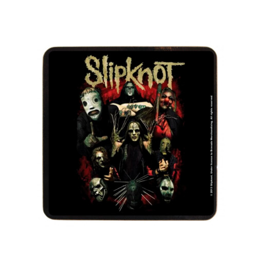 Slipknot - Come Play Dying Individual Cork Coaster