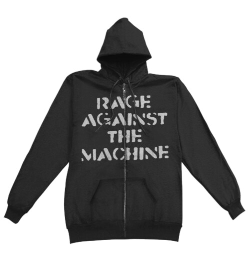 Rage Against The Machine - Large Fist Zip Hoodie