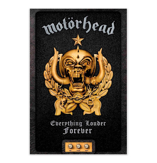 Motorhead - Everything Louder Forever Textile Poster