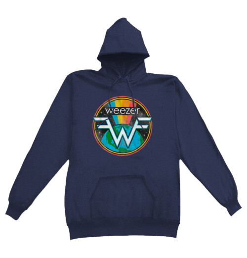 Weezer - Symbol Logo Navy Hoodie