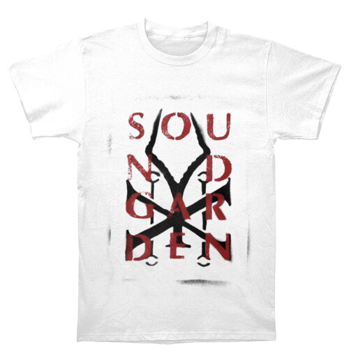 Soundgarden - Spray Sprint Logo White