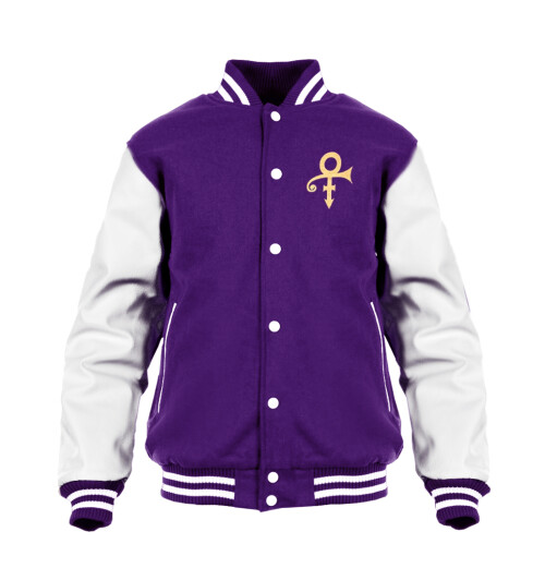 Prince - Doves Purple/White Varsity Jacket