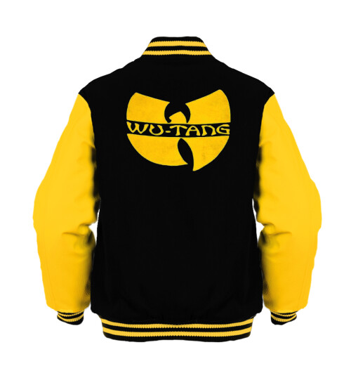 Wu Tang Clan - Logo Black/Yellow Varsity Jacket