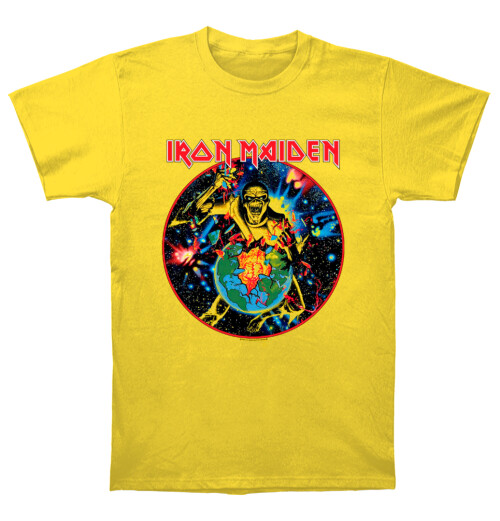 Iron Maiden - World Piece Tour Circle Yellow