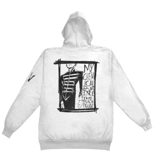 My Chemical Romance - XV Marching Frame White Hoodie