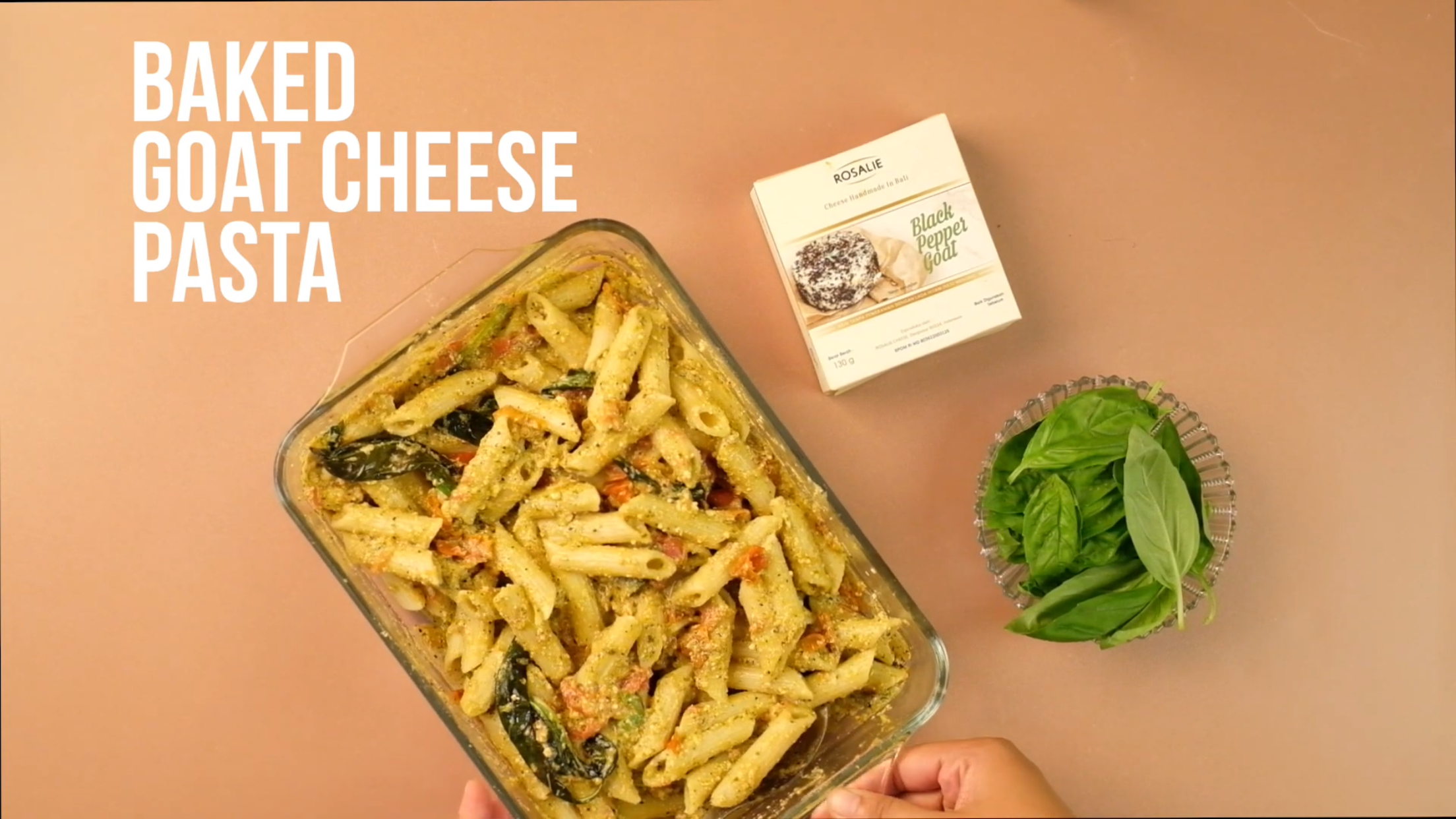 Baked Goat Cheese Pasta image