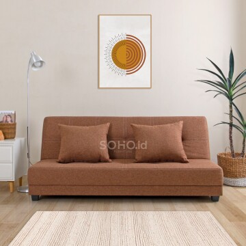 Sofa - Remy Sofa Bed Brown